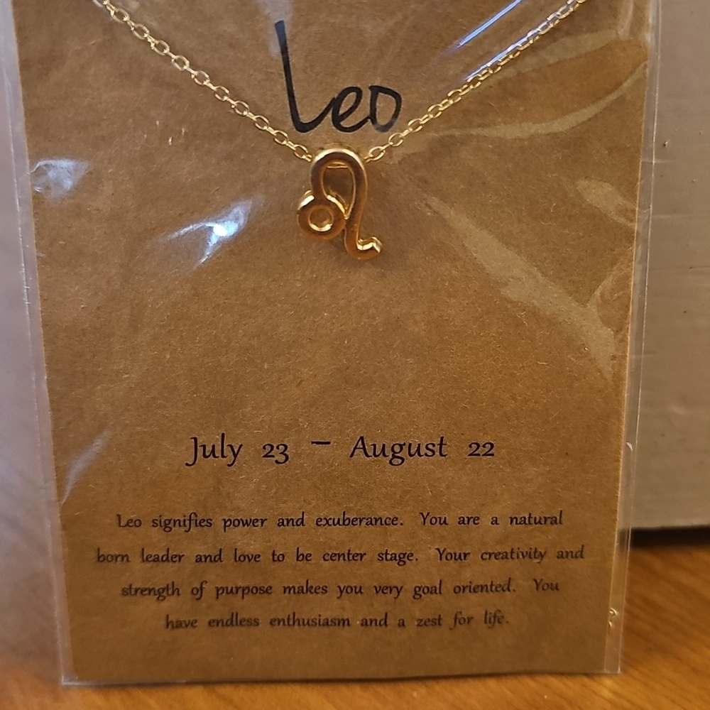Zodiac Charm Pedant Necklace by Golden Threads … - Picture 11 of 11